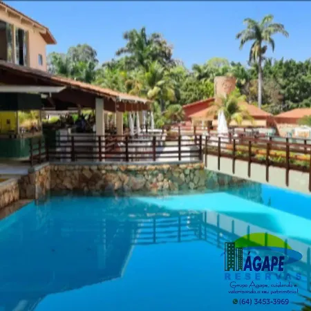 Apartamento Hot Springs Ágape Caldas Novas Exterior foto
