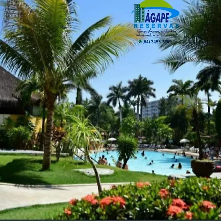 Apartamento Hot Springs Ágape Caldas Novas Exterior foto